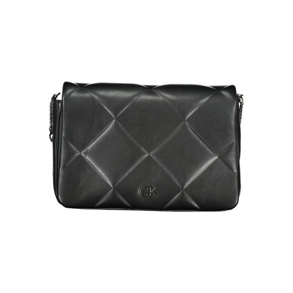 Calvin Klein Black Polyester Women's Shoulder Women's Bag